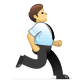 Animated ManJogging Emoji  GIF