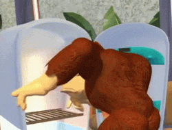 Animated Monkey Spinning Confused GIF
