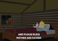 Animated Mormon Joseph Smith Pray  GIF