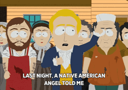 Animated Mormon Joseph Smith Tell Story GIF