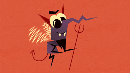 Animated Mosquito Devil GIF