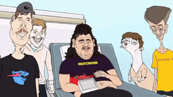 Animated Mr Beast Hospital Meme GIF