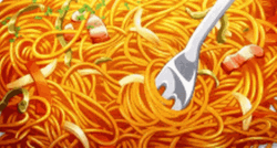 Animated Noodle Fork Twirl GIF