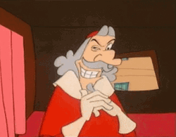 Animated Old Man Cracking Knuckles GIF