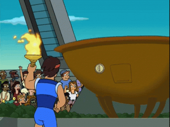 Animated Olympics Flame GIF