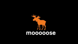 Animated Orange Moose GIF