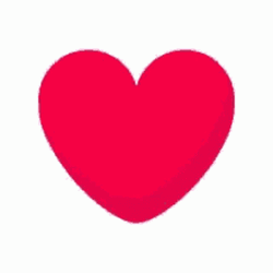 Animated Pink Heart Pumping Fast Sticker GIF