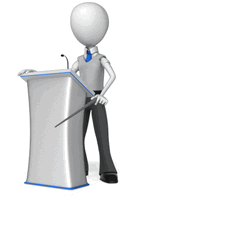 Animated Pointing Presentation GIF