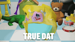 Animated Puppy Nodding True Dat No Cap GIF