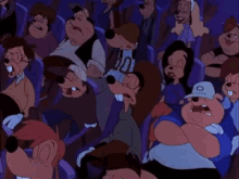 Animated Rat Audience Snoring GIF