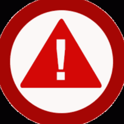 Animated Red Warning Icon GIF