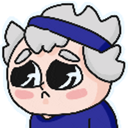 Animated Sad Boy With Teary Eyes GIF