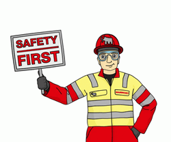 Animated Safety First GIF