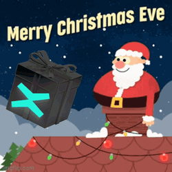 Animated Santa Claus Waving Christmas Eve GIF