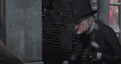 Animated Scrooge Walking GIF