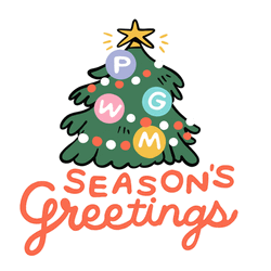 Animated Season's Greetings Merry Christmas Friend GIF
