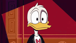 Animated Series Duck Tales Donald Duck Black Eye GIF