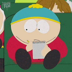 Animated Sitcom South Park Eric Cartman Taking Notes GIF