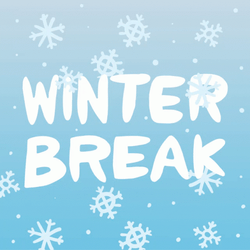Animated Snowflakes Winter Break GIF