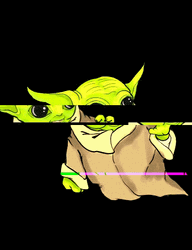 Animated Star Wars Baby Grogu GIF