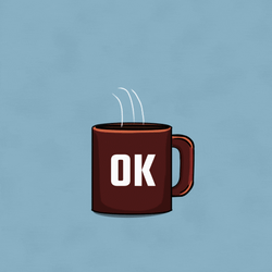 Animated Steaming Monday Coffee GIF