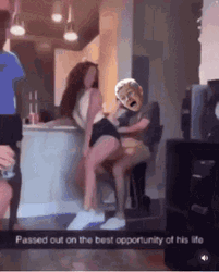 Animated Sticker Reaction Lap Dance GIF