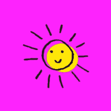 Animated Sunny Day Shining Bright Art GIF