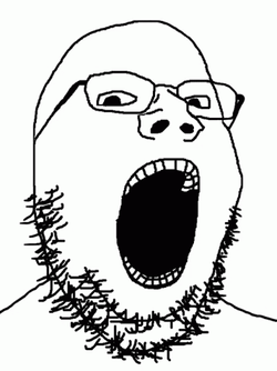 Animated Surprise Beard Man Meme GIF