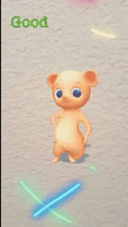 Animated Teddy Dancing Good Morning GIF