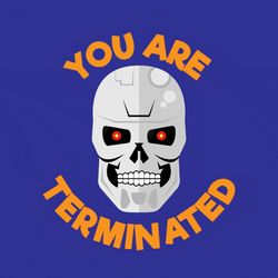Animated Terminator Skynet Head GIF