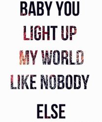 Animated Text Baby You Complete Me GIF
