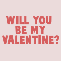 Animated Text Will You Be My Valentine GIF