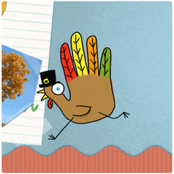 Animated Turkey Hand