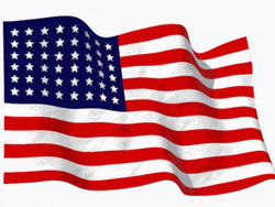 Animated Usa Flag White Background GIF
