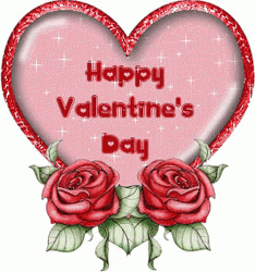 Animated Valentines Day Heart Frame GIF
