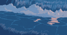 Animated Water Aesthetic Vibes