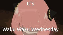 Animated Wednesday Anya Forger GIF