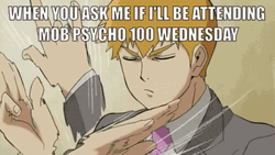 Animated Wednesday Arataka Reigen GIF
