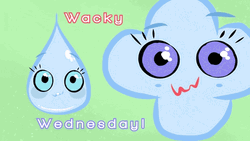 Animated Wednesday Cloud And Rain GIF