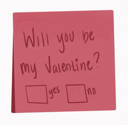 Animated Will You Be My Valentine Card GIF