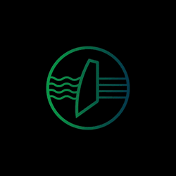 Animated Windsurfing Logo