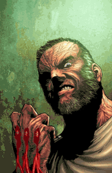 Animated Wolverine Bloody Claw GIF