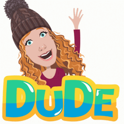 Animated Woman Waving Suh Dude GIF