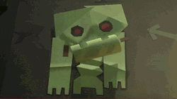 Animated Zombie Like Wendigo GIF