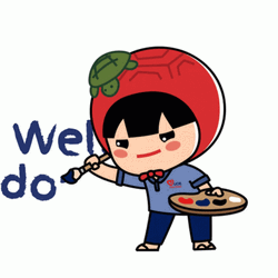 Animation Cute Boy Kudos GIF