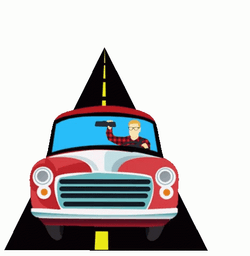 Animation Driver Don't Make Me Come Back There GIF