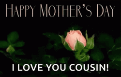 Animation Happy Mother Day I Love You Cousin GIF