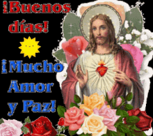 Animation Jesus Christ Image Buenos Dias Amor GIF