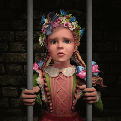 Animation Kid Wants To Go Out In Jail GIF