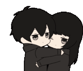 Anime Anime Hug Sticker GIF